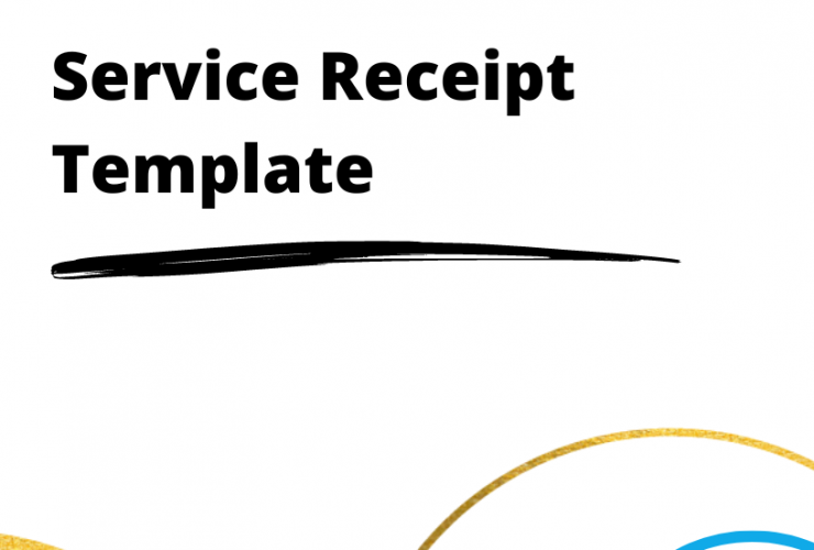 Service Receipt Template: Basics and Sample