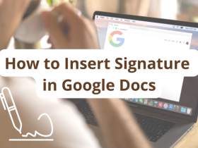 How to Insert Signature in Google Docs